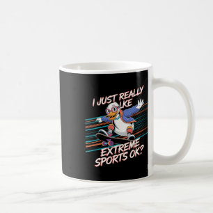 Mug Sports extrêmes de skateboard de canard Mode de vi