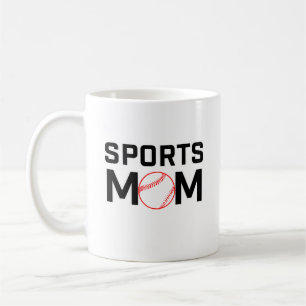 Mug Sports Maman Design de baseball