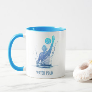 Mug Sports Nautiques Athlète Vintage Avec Balle