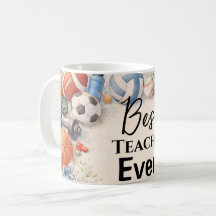 Sports Teacher Thank You Gift End of School Year
