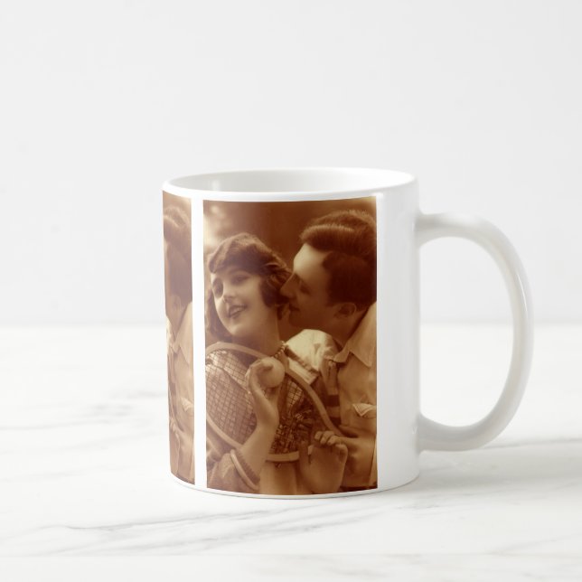 Mug Sports vintages Tennis, Amour et Romance (Droite)