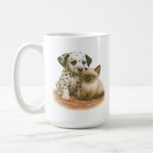 Mug Spots et lunettes - Coupe Dalmatienne et Kitten Si
