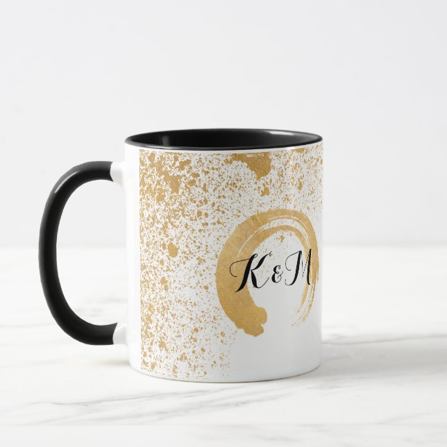 Mug Spray Gold Leaf (Gauche)