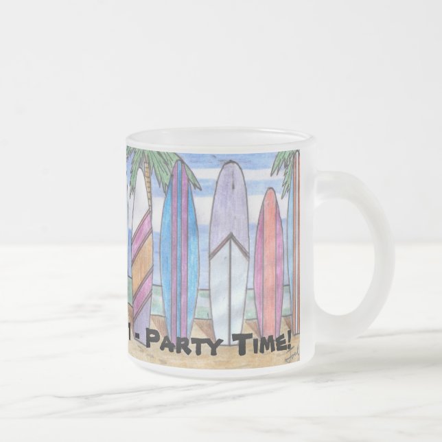 Mug SPRING BREAK (verre givré) (Droit)