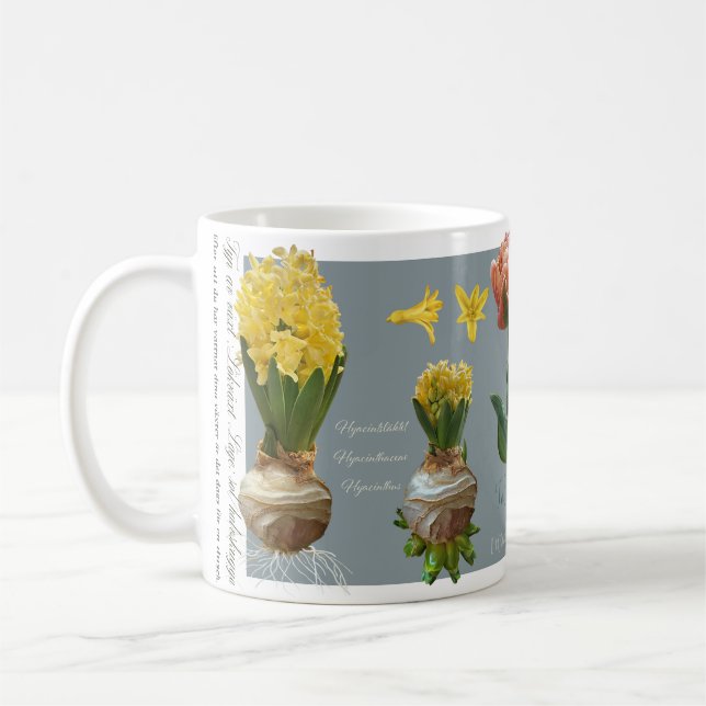 Mug Spring flowers garden mug. (Gauche)