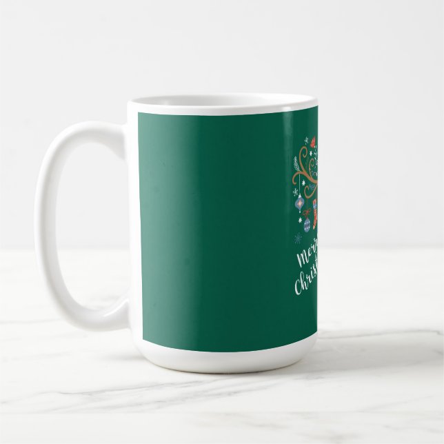 Mug Springer anglais espagnol renne de Noël chien (Gauche)
