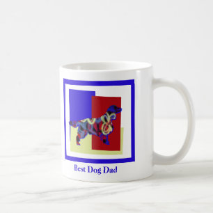 Mug Springer Spaniel Dog Silhouette TRBY Fête des Père