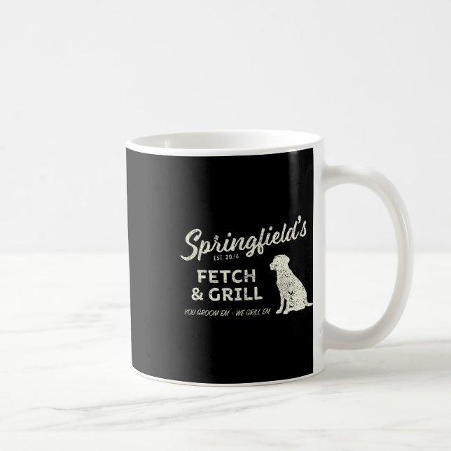 Mug Springfield Mange Des Animaux Domestiques - Va Che (Droite)