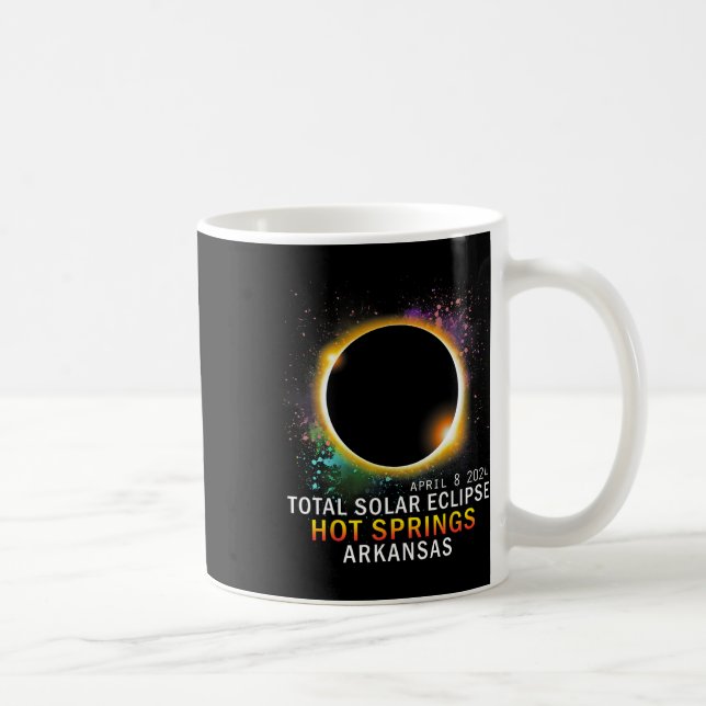 Mug Springs Arkansas Total Éclipse Solaire 8 avril 202 (Droite)