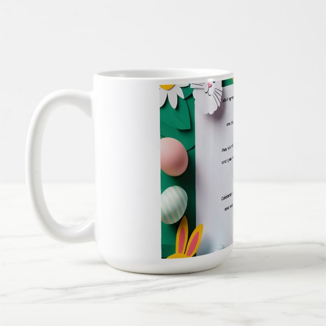 Mug Springtime Wishes and Easter Joy (Gauche)