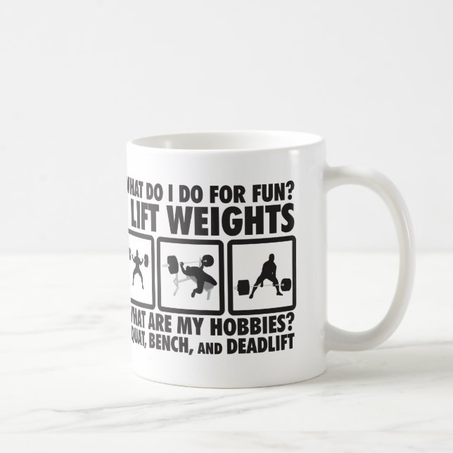 Mug Squat, Banc, Deadlift - Motivation (Droite)