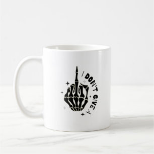 Mug Squelette à doigt moyen