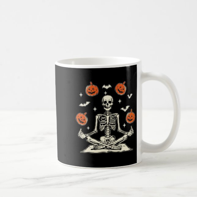 Mug Squelette anti Trump Halloween manches longues  (Droite)
