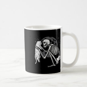 Mug Squelette Chat Crâne Kitty Cute Goth Halloween Men