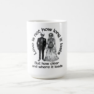 Mug squelette d'amour éternel - Café pour couple g