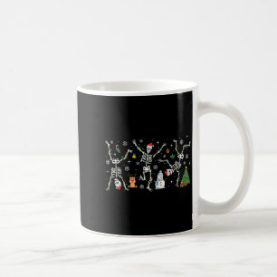 Mug Squelette dansant avec message caché subtil anti T