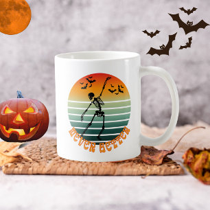 Mug squelette dansant Halloween jamais meilleur couche
