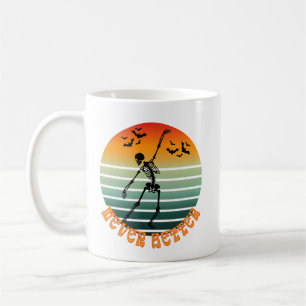 Mug squelette dansant Halloween jamais meilleur couche