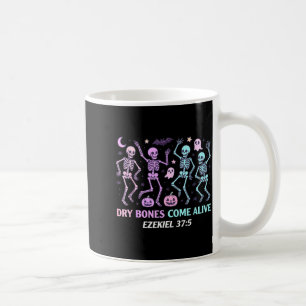 Mug Squelette dansant Os secs reprennent vie Ha Christ