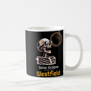 Mug Squelette de chemise drôle éclipse solaire Westfie