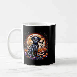 Mug Squelette de Chien Halloween