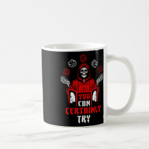 Mug Squelette de jeu Rpg Vous pouvez certainement essa