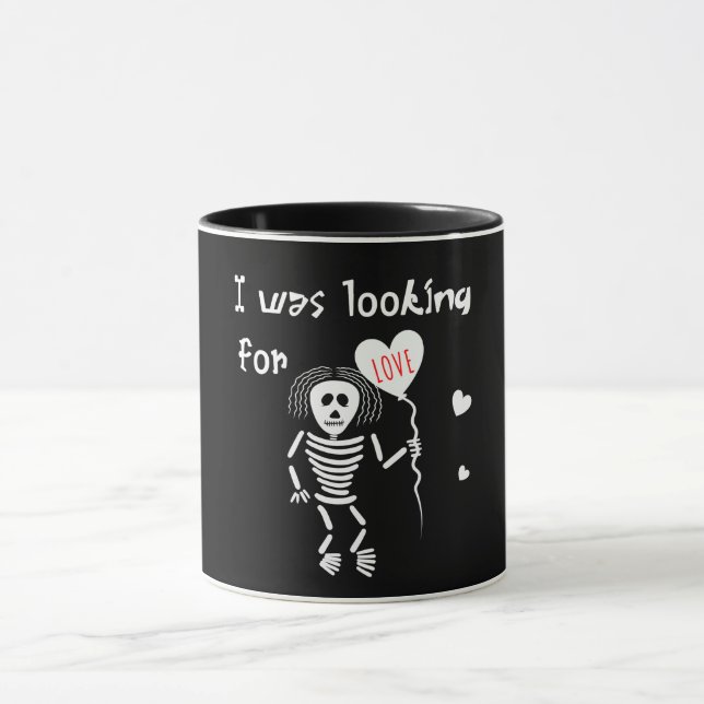 Mug Squelette drôle (Centre)
