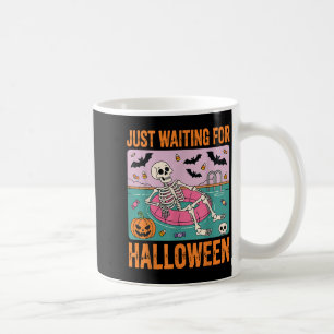Mug Squelette Été éffrayant En Attente D'Halloween