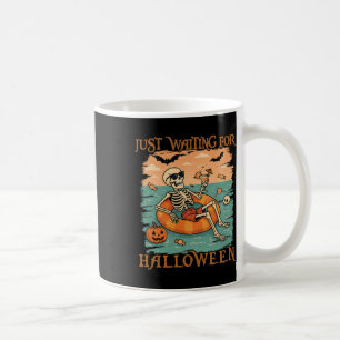 Mug Squelette Été éffrayant En Attente D'Halloween