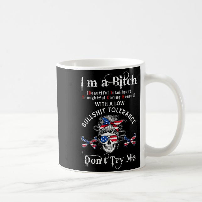Mug Squelette Génération X Je Suis Un Squelette Intell (Droite)