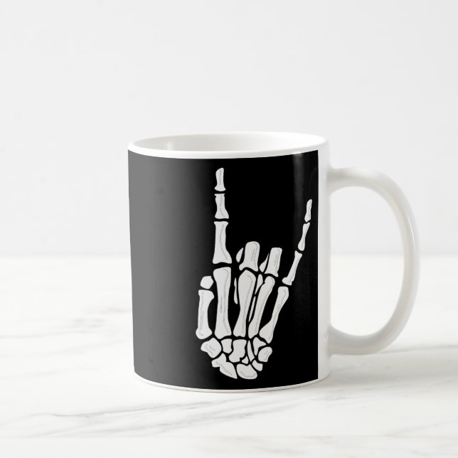 Mug Squelette Gesture main - Rocher Squelette Main - H (Droite)