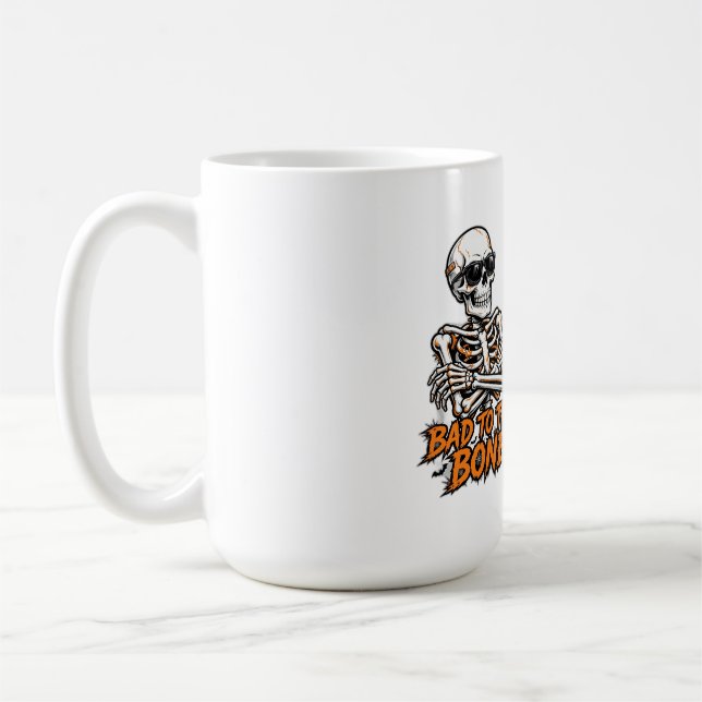 Mug Squelette méchant jusqu'à l'os (Gauche)