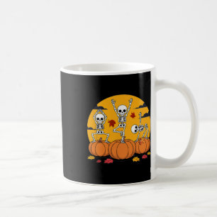 Mug Squelettes de yoga dansant Halloween 