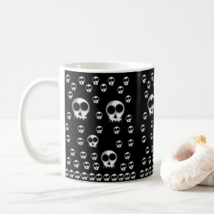 Mug squelettes d'halloween