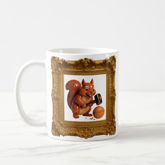 Mug Squirrel Hammer Surprise (Gauche)