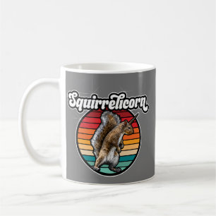 Mug Squirrelicorn - drôle, vintage licorne d'écureuil