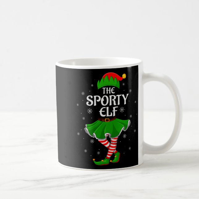 Mug Srty Elf Christmas Family Girls Women Elf Squad Xm (Droite)