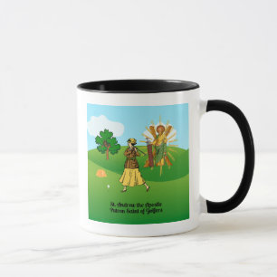 Mug SS. André et Jude avec 2 golfeuses