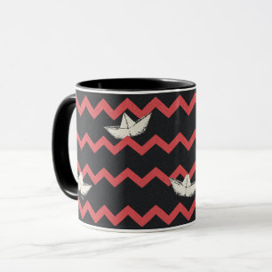 Mug SS Georgie Boat Chevron Motif