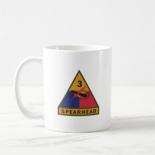Mug SSI - 3e division blindée avec nom Bande X 300
