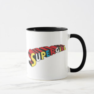 Mug SSupergirl Colorful  Logo