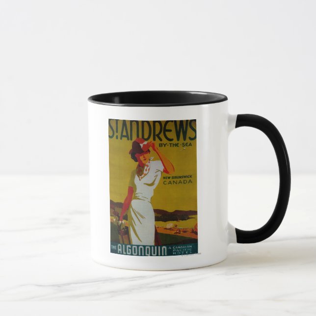 Mug St. Andrews Algonquin Poster VintageEurope (Droite)