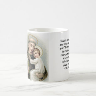 Mug St Anthony et bébé Jésus