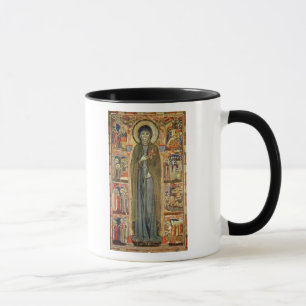 Mug St Clare avec des scènes de sa vie