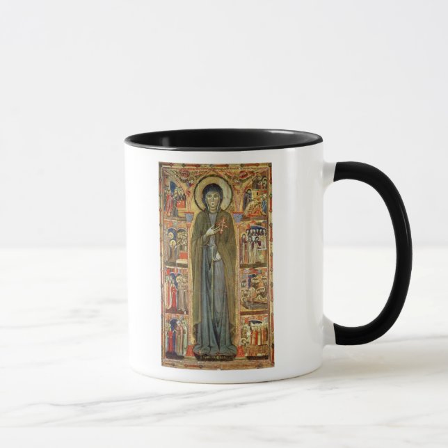 Mug St Clare avec des scènes de sa vie (Droite)
