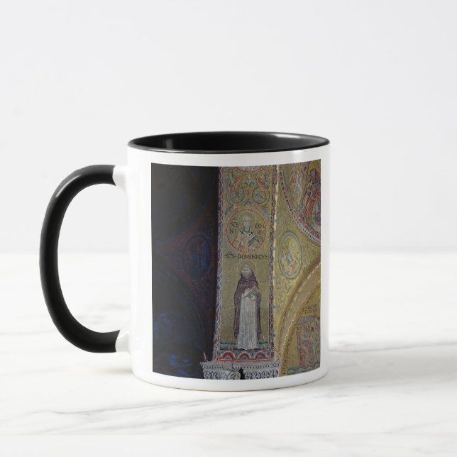 Mug St Dominic et Saint-Nicolas, mosaïque dans (Gauche)