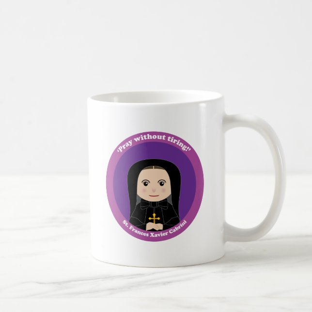 Mug St Frances Xavier Cabrini (Droite)