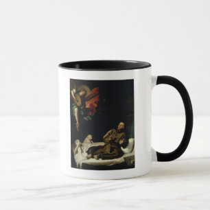Mug St Francis a soulagé par un musicien d'ange