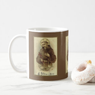 Mug St Francis du saint patron d'Assisi des animaux
