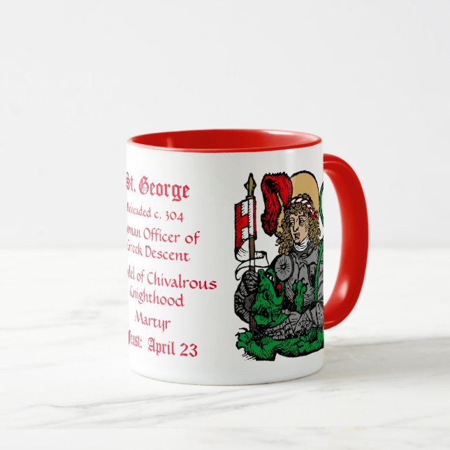 Mug St. George et le Dragon (Nuremberg) (Devant droit)